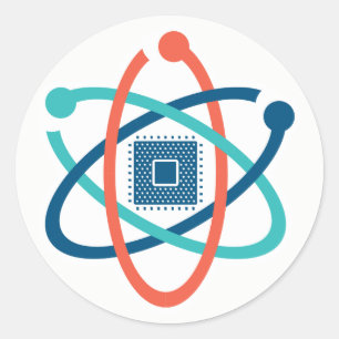 Sticker Rond Mars pour l'autocollant 1 du SV de la Science