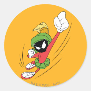 Sticker Rond MARVIN THE MARTIAN™ Punch