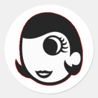 Sticker Rond Mary Prankster