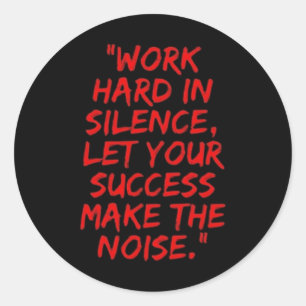 Sticker Rond Masculinité ∙ Accepter Les Citations De Réalité ∙ 