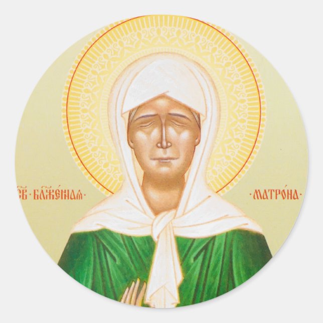 Sticker Rond Matrona (Devant)