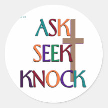 Matt 7:7 cadeau chrétien personnalisable