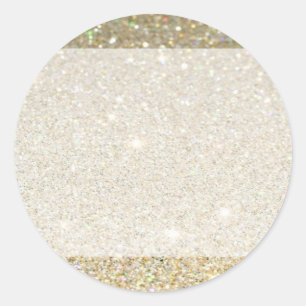 Sticker Rond Matte invitation or brillant pour toute occasion
