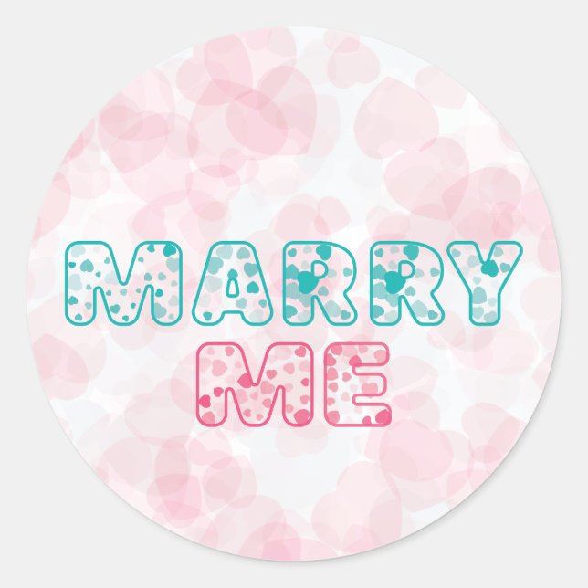 Sticker Rond Me marie-tu (Devant)