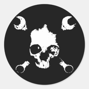 Sticker Rond Mechaneer