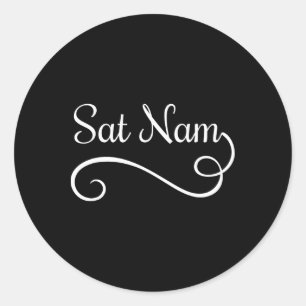 Sticker Rond Méditation spirituelle du chakra de yoga Kundalini