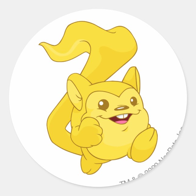 Sticker Rond Meerca (Devant)