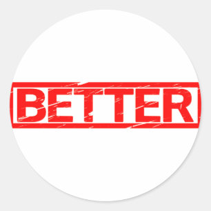 Sticker Rond Meilleur timbre
