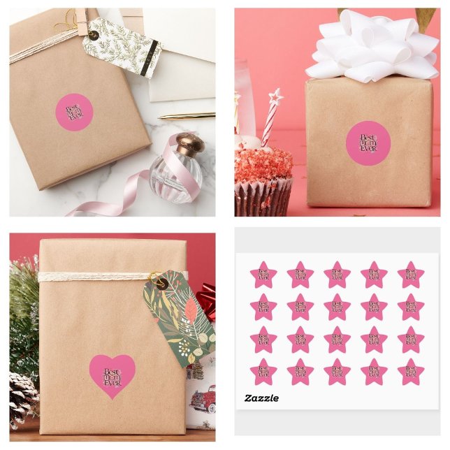 Sticker Rond Meilleure maman jamais (best mom ever stickers)