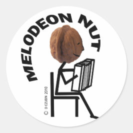 Sticker Rond Melodeon Nut