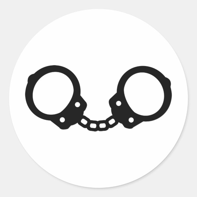 Sticker Rond Menottes (Devant)