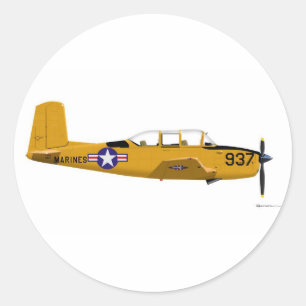 Sticker Rond Mentor du hêtre T-34