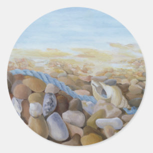Sticker Rond Mer Shore