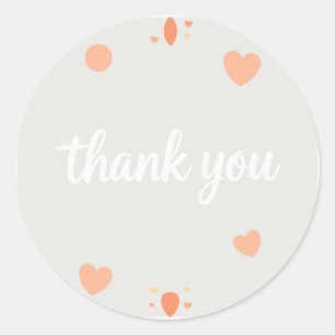 Sticker Rond merci