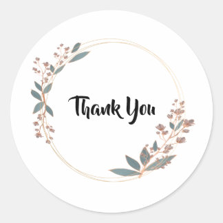 Sticker Rond Merci