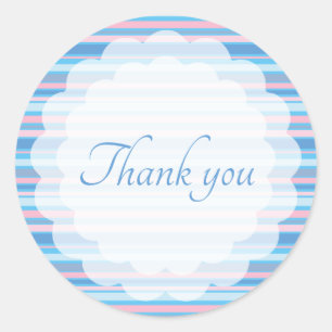 Sticker Rond Merci