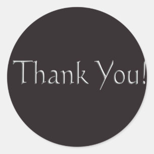 Sticker Rond merci