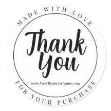 Merci Blanc Minimaliste Pour Votre Achat