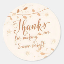 Merci d'avoir rendu notre saison lumineuse