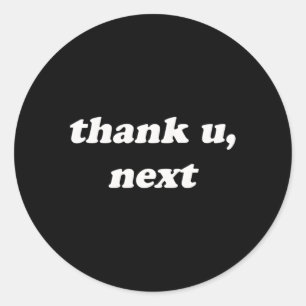 Sticker Rond Merci du jour suivant