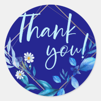 Sticker Rond Merci - Gratitude