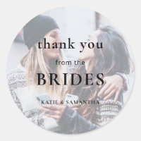 Merci photo de la Mariage lesbienne Brides