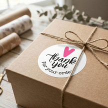 Merci pour votre commande pour les petites entrepr