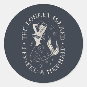 Sticker Rond Mermaid