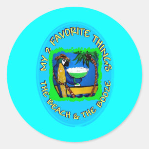 STICKER ROND MES 2 CHOSES FAVORITES