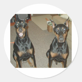 Sticker Rond Mes enfants