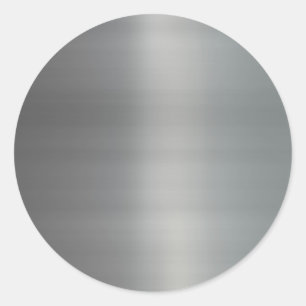 Sticker Rond Métal brossé brut texturé