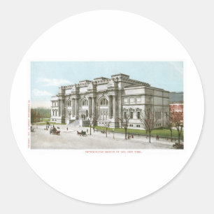 Sticker Rond Metropolitan Museum of Art, New York