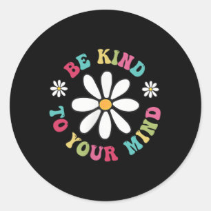 Sticker Rond Mettre Un Terme À La Stigmatisation Santé Mentale 