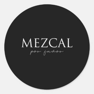 Sticker Rond Mezcal Por Favoriser