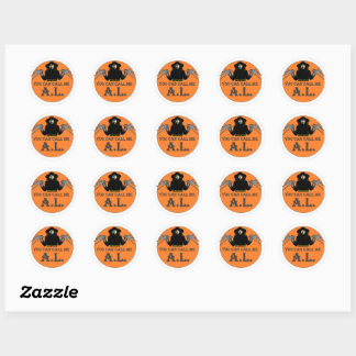 Sticker Rond Mi Nombre Es Arturo