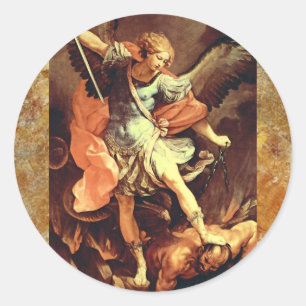 Sticker Rond Michael Arkhangel