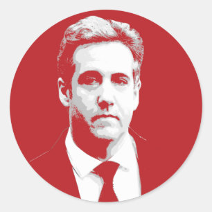 STICKER ROND MICHAEL COHEN