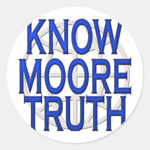 Sticker Rond Michael Moore Sait ! Support SiCKO