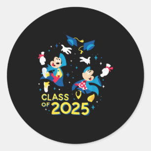 Sticker Rond Mickey & minnie mouse promotion de 2025