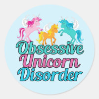 Mignonne Trouble Obsessionnel Unicorne