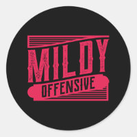 MILDDY OFFENSIVE Drôle Dit Bureau Construction