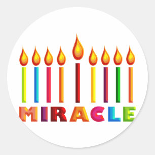 Sticker Rond Miracle