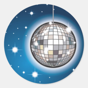 Sticker Rond Mirrorball 2