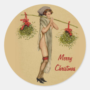 Sticker Rond Mistletoe Miss 2