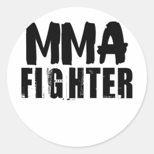 Sticker Rond MIXED MARTIAL ART Fighter2
