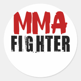 Sticker Rond MIXED MARTIAL ART Fighter3