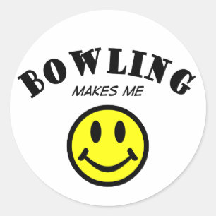 Sticker Rond MMS : Bowling