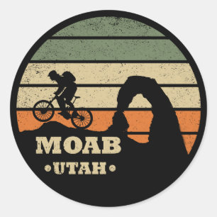 Sticker Rond Moab mtb VTT