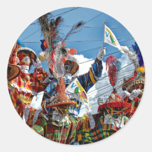 Sticker Rond Mocko Jumbies USVI