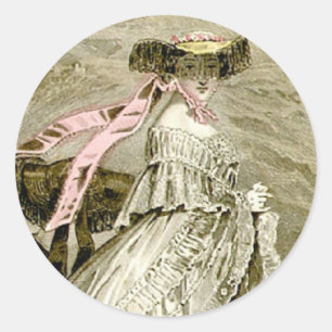 Sticker Rond Mode 1859